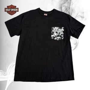 Harley-Davidson Edmonton, Alberta Men’s Black T-shirt Size XL